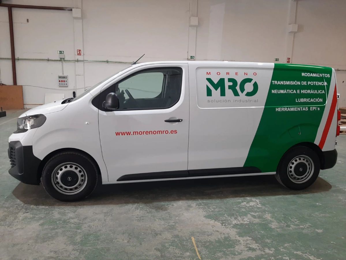 rotulación de vehículo